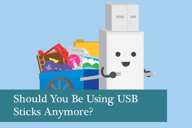 Should I still be using USBs for business data transfer?