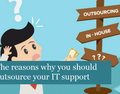 The reasons why you should outsource your IT support