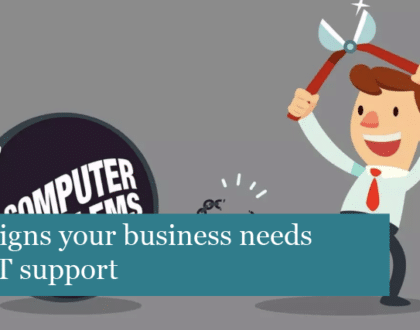 6 signs your business needs IT support