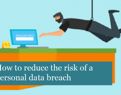 How to reduce the risk of a personal data breach